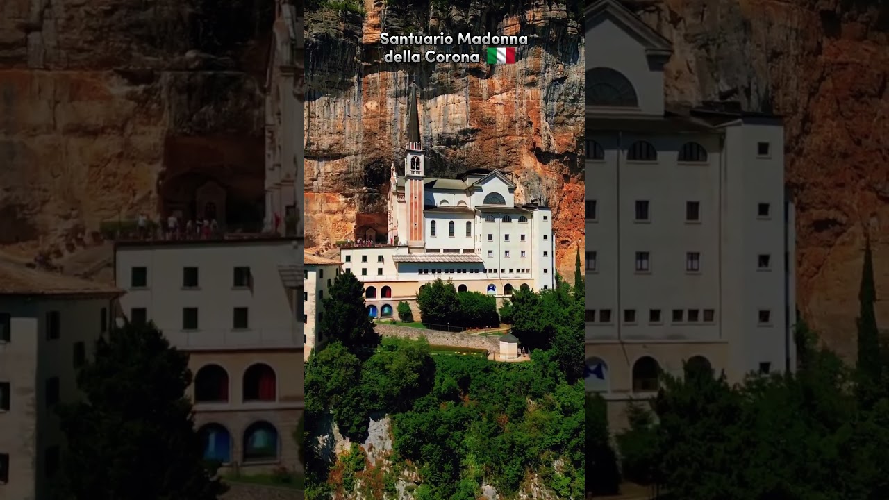 Santuario Madonna della Corona – Italy’s Hidden Cliffside Sanctuary 🇮🇹  