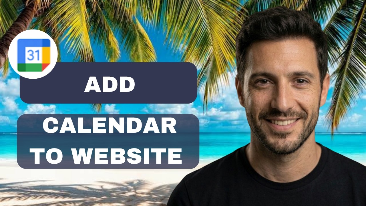 How to Add a calendar to your website in Google Calendar (full guide ...