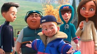 ولد👦🏻 زملائه في المدرسة🏫 بيتنمروا عليه بسبب أنه معندهوش روبوت🤖 زيهم| ملخص فيلم ron's gone wrong screenshot 5