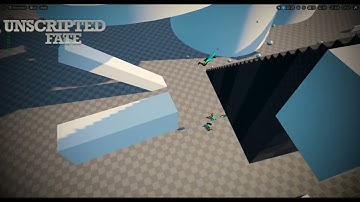 Hit by Metal. Down the Stairs. All Physics. 💥 | Unreal Engine 5 Showcase