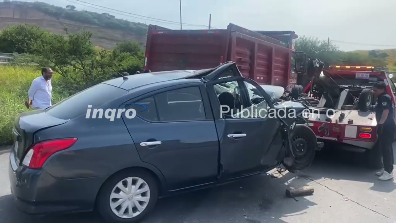 Fuerte accidente en Boulevard de la Nación