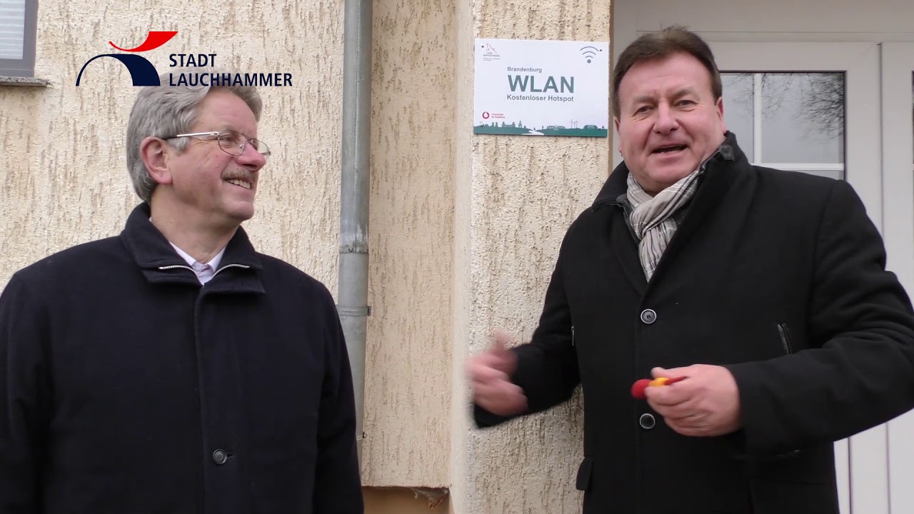 Zehn WLAN Hotspots für Lauchhammer