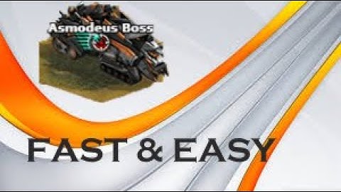 WAR COMMANDER - ASMODEUS BOSS (ELITE) - (FREE REPAIR)