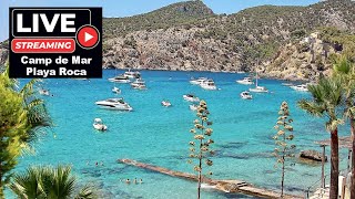 🌞 Live Webcam Camp de Mar / Playa Roca | 4K UHD | 24/7 from Mallorca #Mallorca #Balearics #CampdeMar