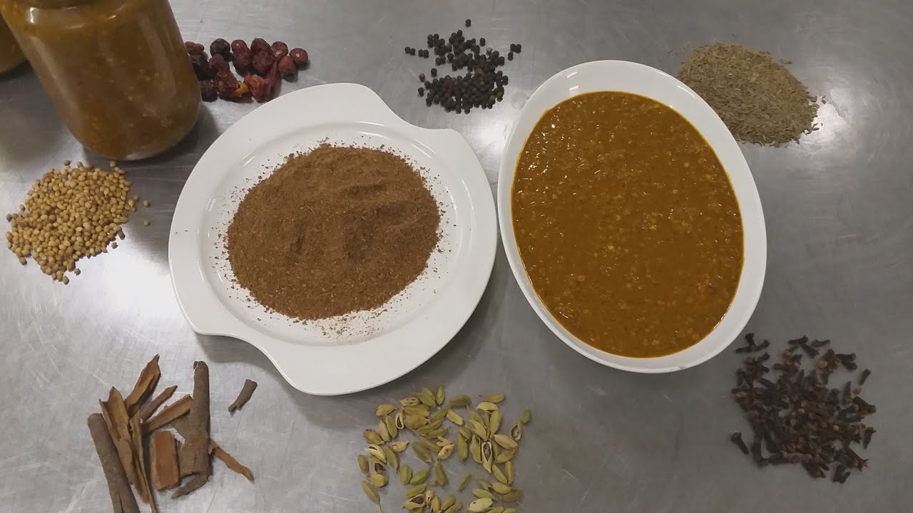 خلطةالبزارعمانية الشهيرة وعلى طريقتي بلاضافة لخليط التوابل/ Oman Shiwa Spices&Caram Masala