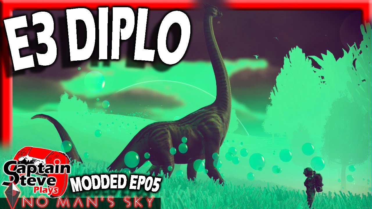 Modded No Man s Sky E3 Diplo Planet Captain Steve NMS PC YouTube modded-no-man-s-sky-e3-diplo-planet-captain-steve-nms-pc-youtube