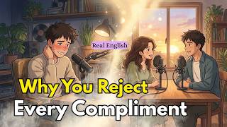 Let's Talk About "Why You Can't Take Compliments" | Master Real English Conversation | Learn English