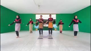 Tari Bungong Jeumpa oleh Kelompok 4 Kelas XII MIPA 2 (SMAN 3 BANJARBARU)