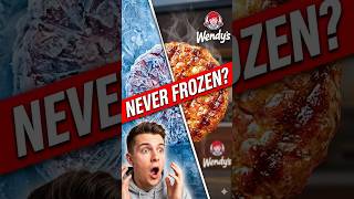 Why Wendy's Beef is NEVER Frozen 🍔 #shorts