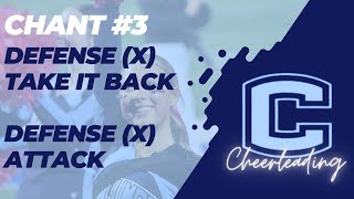Fall '26 Tryouts :: Chant 3 - Defense (X) take it back! Defense (X) attack!
