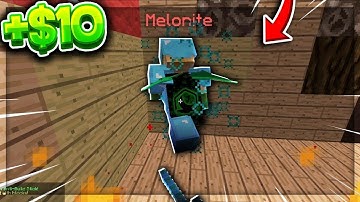 RUNNING INTO MELONITES BASE FOR 10$! *INSANE* | Minecraft HCF