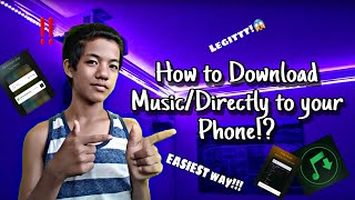 How to Download music Direct to Phone system?!|The easiest way! legiiitt!😱 screenshot 4