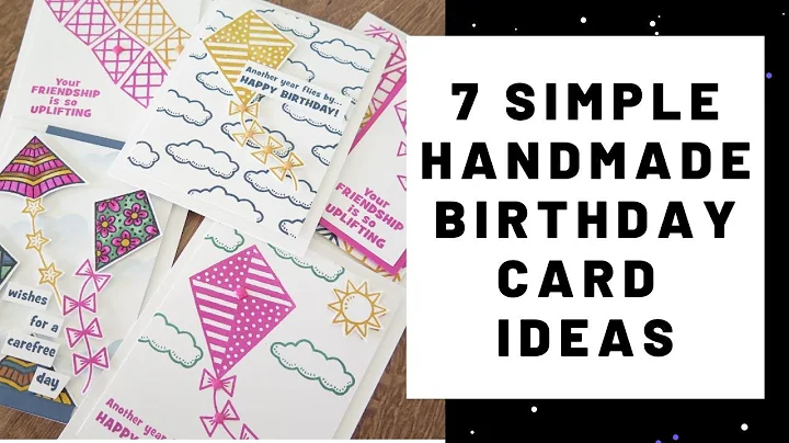 7 Simple Handmade Greeting Cards For Birthdays & S...