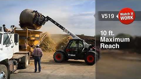 Bobcat VersaHANDLER V519 Telehandler