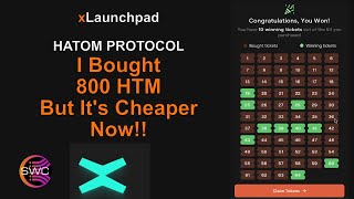 xLaunchpad HATOM Protocol (HTM): I bought 800 HTM @ 40c - I Can Now Buy For 37.8c on Gate.io Hmmmmm!