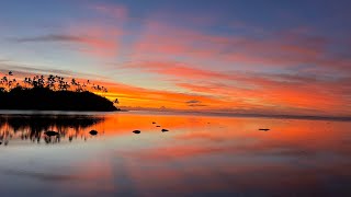 Muri Sunrise Rarotonga Cook Islands 9 January 2026 Muri Sunrise Rarotonga Cook Islands 9 January 2026