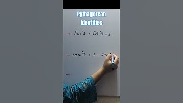 Pythagorean Identities#trigonometric formulas#short#LM#subscribe