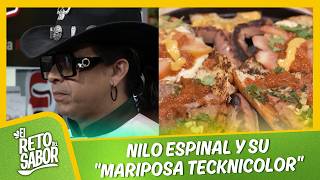 ¡Vuelo creativo! Nilo Espinal y su "Mariposa Tecnicolor"