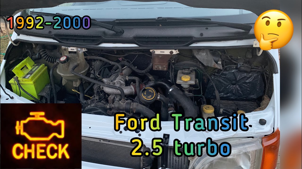 Горить чек Форд Транзит 2.5тді check Ford Transit 2.5tdi - YouTube
