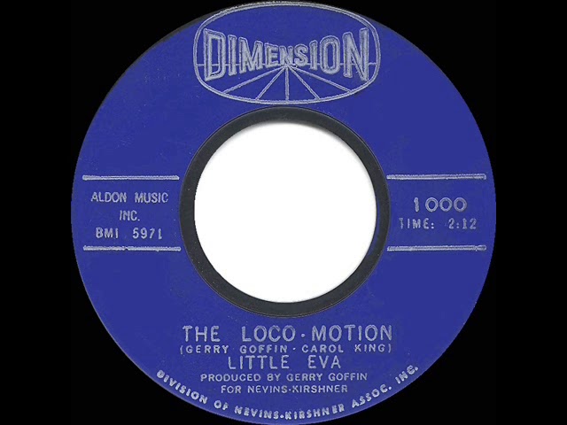 1962 HITS ARCHIVE: The Loco-Motion - Little Eva (a #1 record)