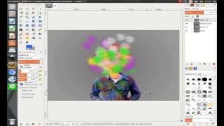 [GIMP] explosion full color effect