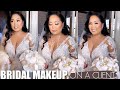 GORGEOUS BRIDAL MAKEUP ON A CLIENT! (HOODED EYES) FT. Friendcation Palette