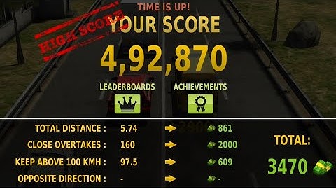Traffic Racer Audi RS5 Time Trial Highscore (492870)