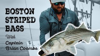 Striped Bass Fishing with Capt. Brian Coombs | Boston, MA | S21 Ep.5 by On The Water Media 20,918 views 3 months ago 23 minutes