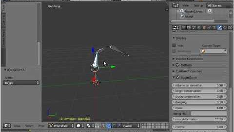 JiggleArmature quick usage tutorial 0.2.1