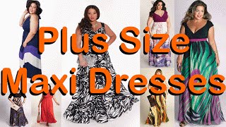 Beautiful Plus Size Maxi Dresses