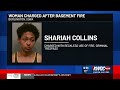 Burlington woman arrested after basement fire, police say