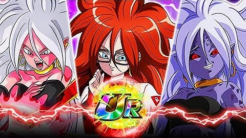 EVERY ANDROID 21 IN THE GAME ON THE SAME ANDROID CATEGORY TEAM! (DBZ: Dokkan Battle)