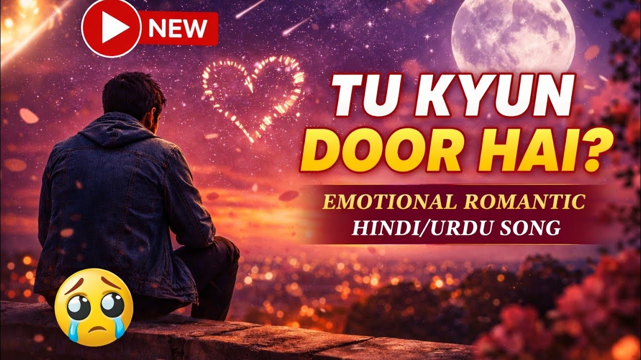 Tu Kyun Door Hai 💔 | Emotional Romantic Hindi Urdu Song 2026 | Heartbreak One Sided Love