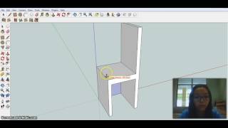 Sketch Up Basic Tool: Rectangle, Push pull, Line, Zoom Wealth