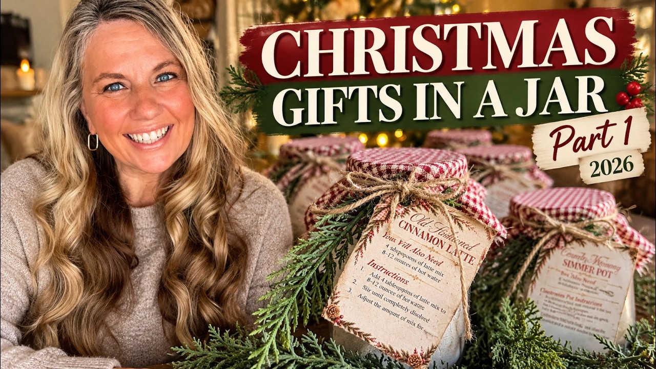 5 Christmas Gifts in a Jar 🎄 Easy Homemade Gift Ideas + FREE Printables! | 2026