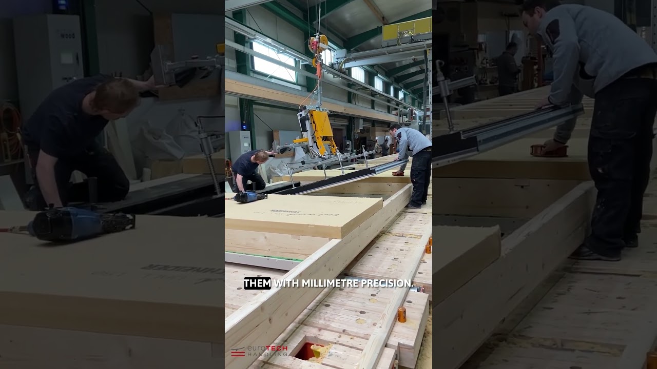 Easy Window Installation with euroTECH Vacuum Lifting Technology 💪