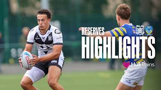 Drop-Goal Drama For Reserves 😱 | Reserves Highlights: Hull FC 21-20 Warrington Wolves