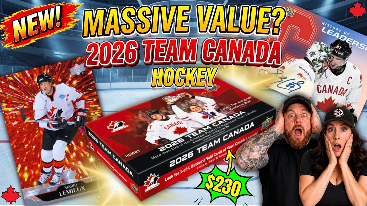 🚨WATCH BEFORE BUYING🚨 2026 Team Canada Hobby Box Review with 2 x Autographs Per Box!