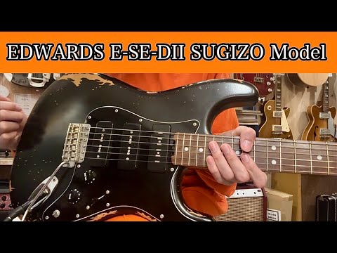 Edwards SUGIZOモデル RDタイプ SUGIZOさんモデル!】EDWARDS / E-SE-DII SUGIZO Model - YouTube