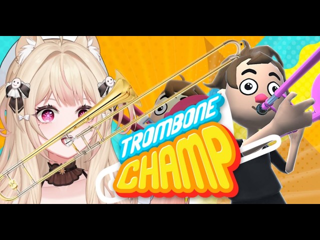 【 Trombone Champ 】今天要做正经的音乐家!随机选中版权炮 ☀ #降落歡迎 #初見歡迎 #vtuber #live #放晴中 #工作 | MYViki