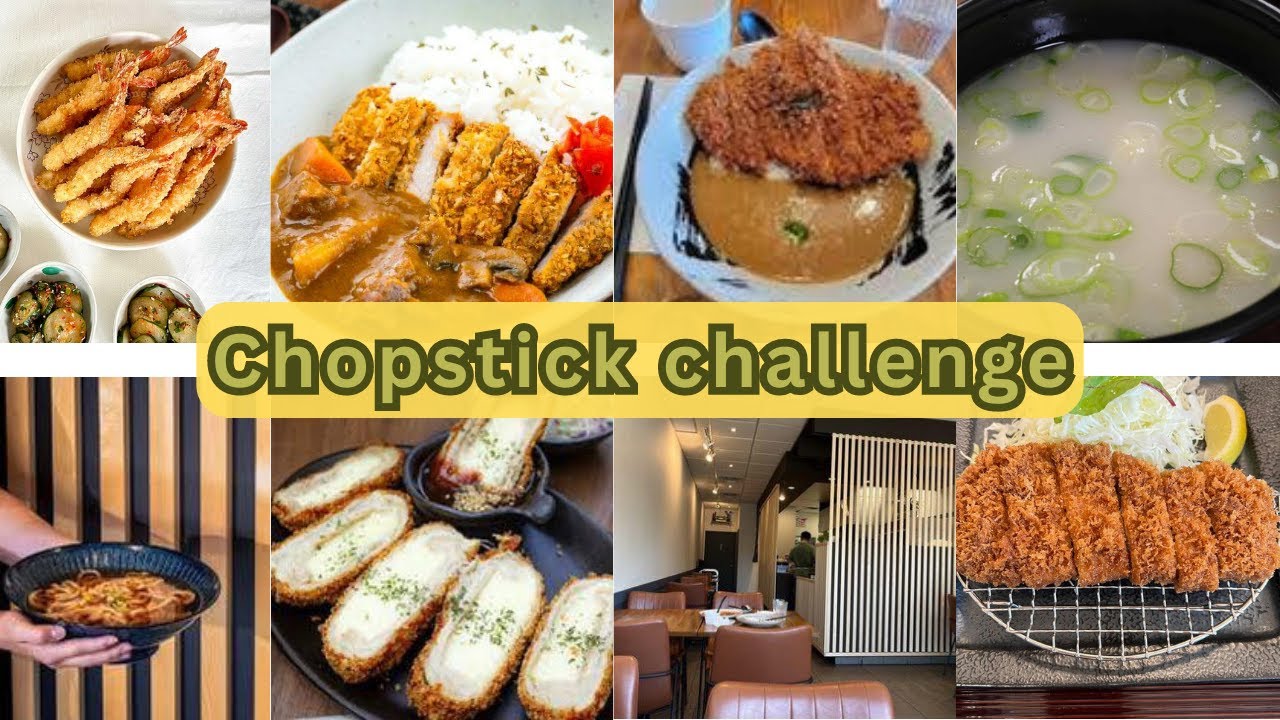 🥢🍤 Stunning Chopsticks Challenge Fail! 😱 Jun Katsu Food Review 🍽️ |  #foodblogger - YouTube