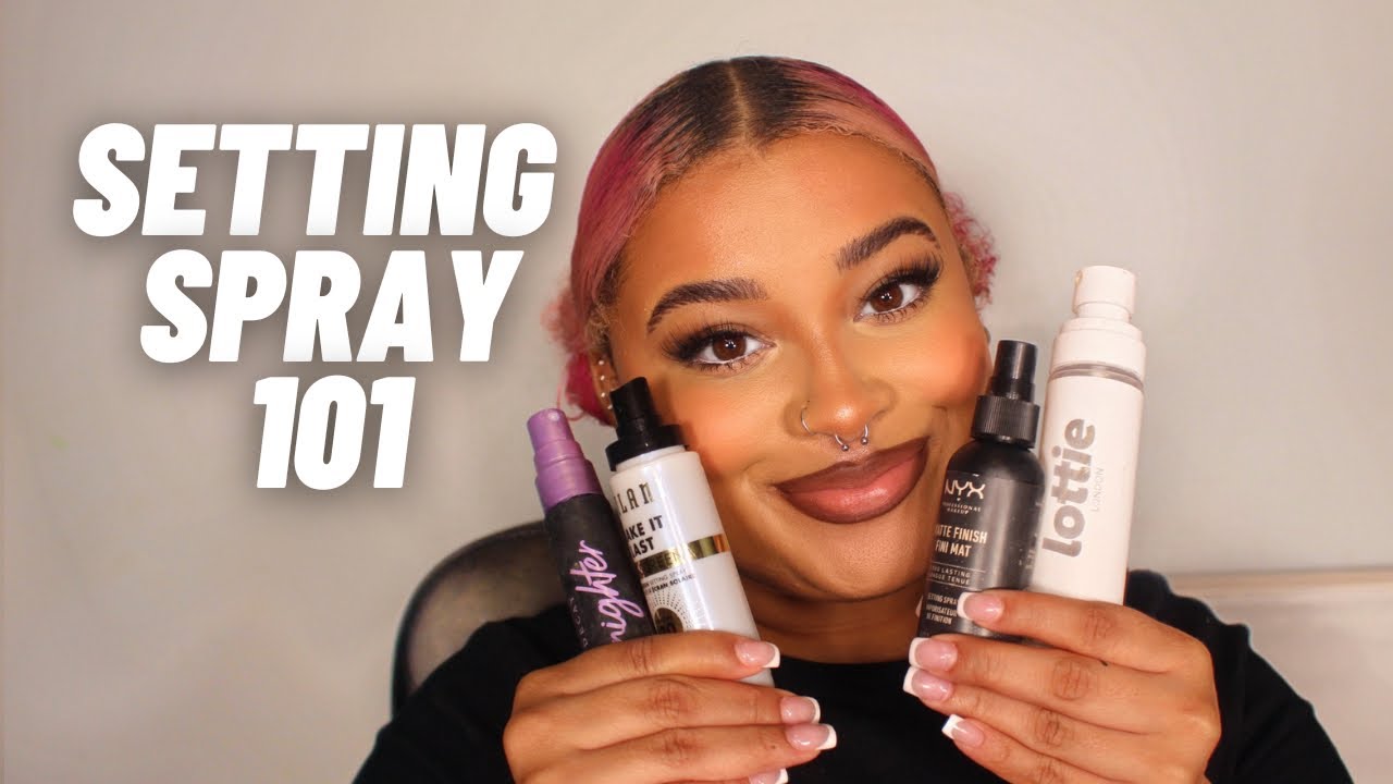 Фиксирующий спрей 101 | Назначение, применение, влажный или матовый