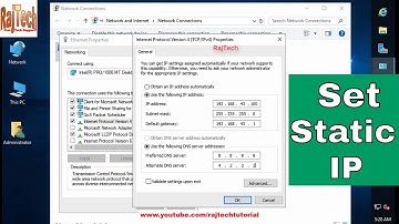 Windows Server 2019 Set Static ip Address | Configure Static ip Windows Server 2019