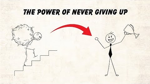 The Power of Never Giving Up 💪 | One Story That Will Change Your Life| #NeverGiveup #StickFigure