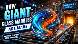 Amazing Glass Recycling & Marble Production Process
