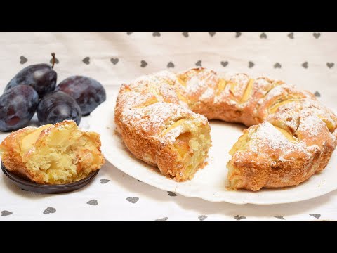 Video: Torta Con Mele E Prugne