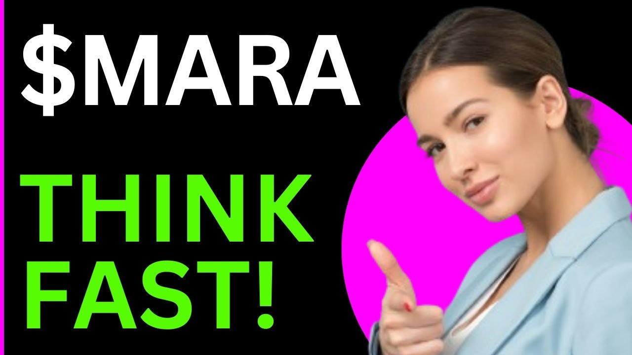 XXX STOCK NEWS THIS MONDAY!⚠ (buying?) 🛑🚨 MARA STOCK ENTERING 2024