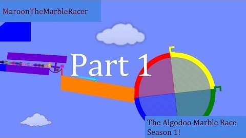 The Algodoo Marble Race - Season 1 - Part 1