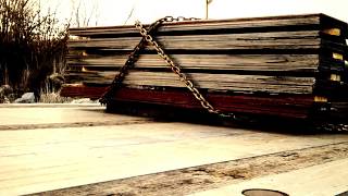 Flatbed Load Securement Pt 1 Sheet Steel