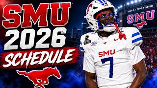 SMU Football 2026 Schedule Preview & Prediction